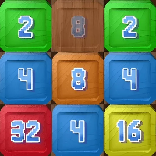2048 Wood Block - Free Unblocked Game