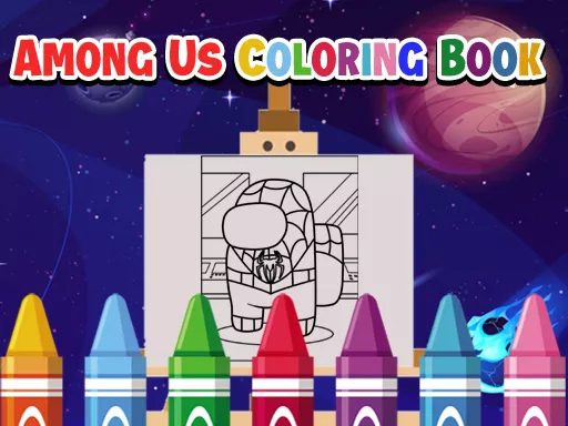 Among Us Coloring Books - Free Unblocked Game