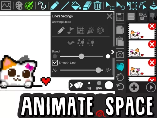 Animate.Space: Create Animated GIF! - Free Unblocked Game