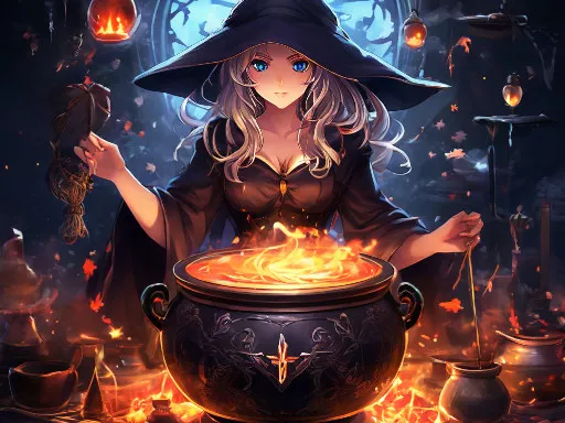 Anime Witchcraft - Free Unblocked Game