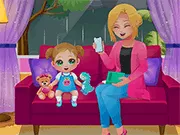 Baby Cathy Ep14: 1st Rain - Free Unblocked Game