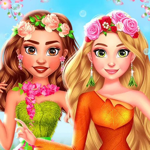 BFFs Flowers Inspired Fashion - Free Unblocked Game