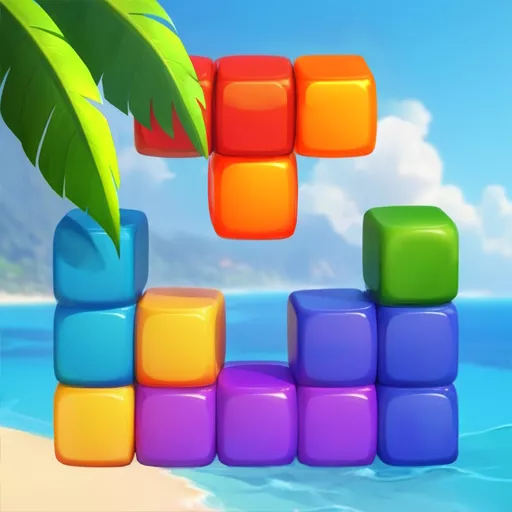 Block Puzzle Tropical Story - Free Unblocked Game