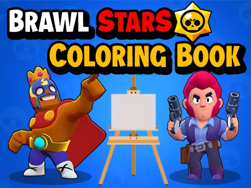 Brawl Stars Coloring Books - Free Unblocked Game