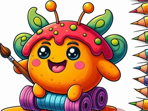 BTS Sprunki Coloring Book - Free Unblocked Game