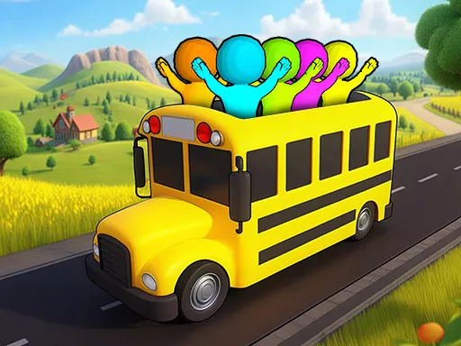 Bus Match: Color Parking Jam - Free Unblocked Game