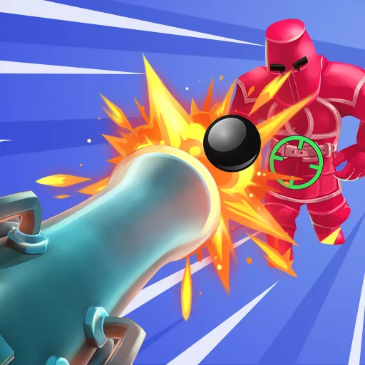 Cannons Blast 3D - Free Unblocked Game