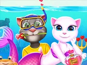 Cat Girl Valentine Story Deep Water - Free Unblocked Game