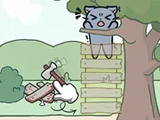 Catch The Cat By Puzzle - Free Unblocked Game