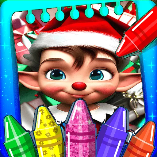 Christmas Elves Coloring Game - Free Unblocked Game