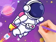Coloring Book: Astronaut - Free Unblocked Game