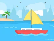 Coloring Book: Boat On Sea - Free Unblocked Game