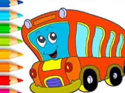 Coloring Book: Bus - Free Unblocked Game