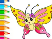 Coloring Book: Butterfly - Free Unblocked Game