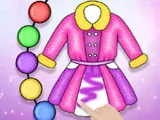 Coloring Book: Clothes - Free Unblocked Game