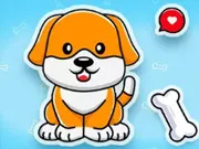Coloring Book: Cute Dog - Free Unblocked Game