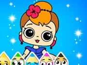 Coloring Book: Doll - Free Unblocked Game