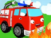 Coloring Book: Fire Truck - Free Unblocked Game