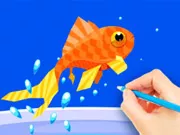 Coloring Book: Fish - Free Unblocked Game