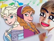 Coloring Book: Frozen - Free Unblocked Game
