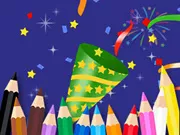 Coloring Book: Happy New Year - Free Unblocked Game