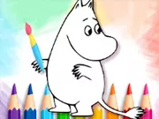 Coloring Book: Moomim - Free Unblocked Game