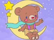 Coloring Book: Moon Bear - Free Unblocked Game