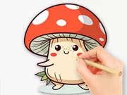 Coloring Book: Mushroom - Free Unblocked Game