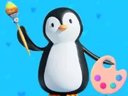 Coloring Book: Penguin - Free Unblocked Game