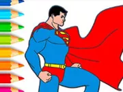 Coloring Book: Superman - Free Unblocked Game