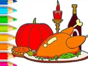 Coloring Book: Thanksgiving Day - Free Unblocked Game