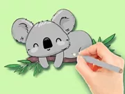 Coloring Book: Two Koalas - Free Unblocked Game