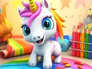 Coloring Book: Unicorn - Free Unblocked Game