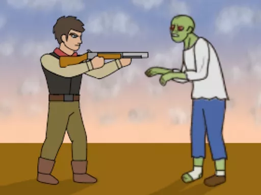 Cowboy Survival Zombie - Free Unblocked Game