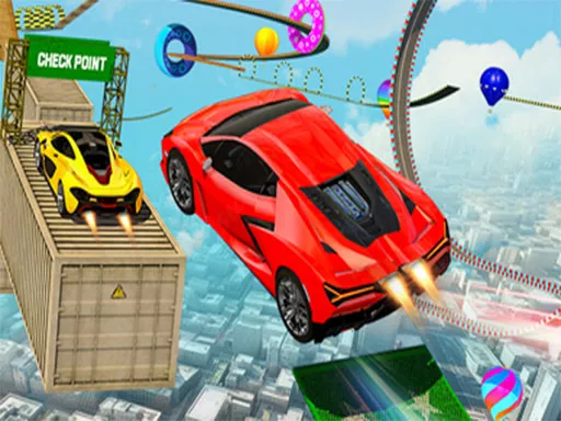 Crazy Car Stunt Descent GT - Free Unblocked Game
