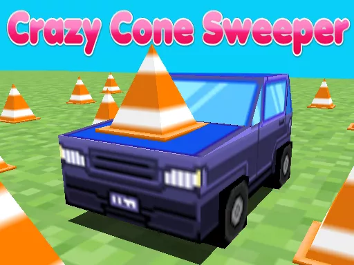 Crazy Cone Sweeper - Free Unblocked Game