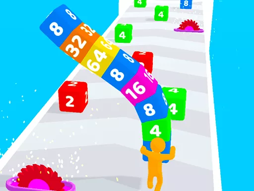 Cube Stack 2048 - Free Unblocked Game