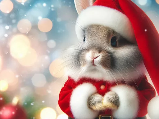 Cute Christmas Animals Jigsaw - Free Unblocked Game