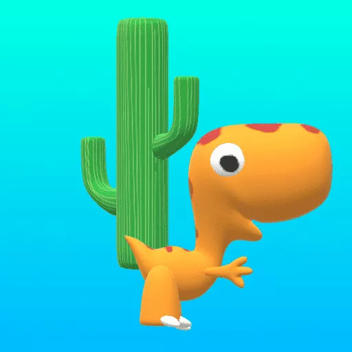 Cute Dinosaur Run - Free Unblocked Game