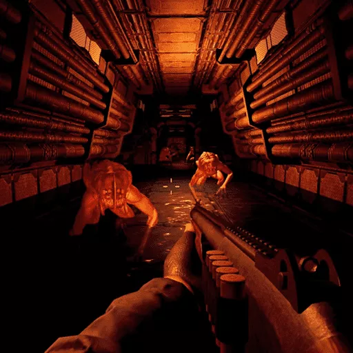 Darkness in Spaceship - Free Unblocked Game