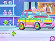 Decor Rainbow Car - Free Unblocked Game