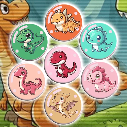 Dino Fusion Bubble Evolution - Free Unblocked Game