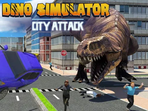 Dino Simulator City Attack - Free Unblocked Game