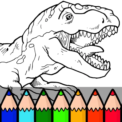 Dinos Coloring Book - Free Unblocked Game