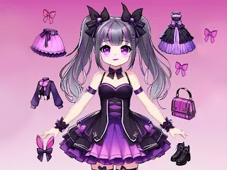 Diy Anime Doll Dress Up - Free Unblocked Game