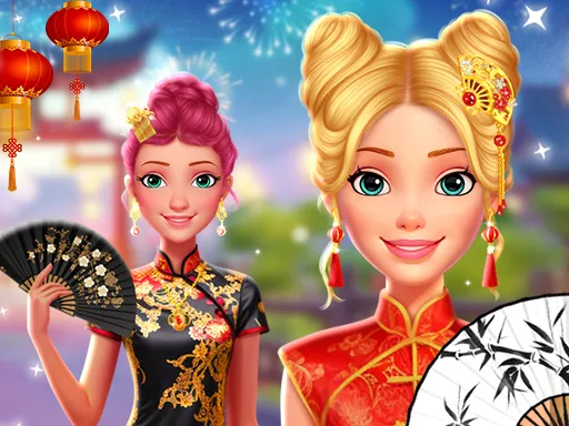 Ellie Chinese New Year Celebration - Free Unblocked Game