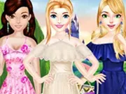 Fashion Off The Shoulder Dress - Free Unblocked Game
