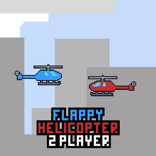Flappy Helicopter 2 Player - Free Unblocked Game