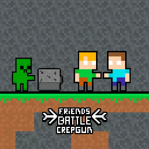 Friends Battle Crepgun - Free Unblocked Game