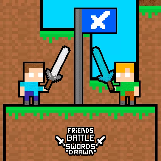 Friends Battle Swords Drawn - Free Unblocked Game